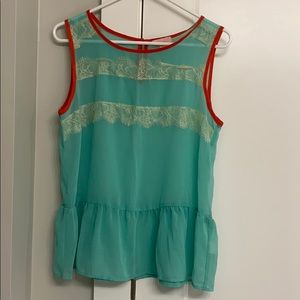 Teal Tank Top